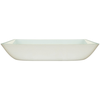 Постамент над встречным прямоугольным Countertop Bathroom шара стекла раковины сосуда