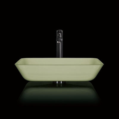 Bathroom раковины шара 105mm 330mm встречный верхний прямоугольный белый салатовый