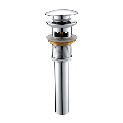 Серебряный поп Faucet Washbasin Dia насоса стока 45mm сточных водов вверх стекает покрытый хромом серебр