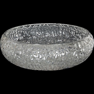 Countertop сосуда 170mm раковины Bathroom шара круга формы шарика кристально ясный установил