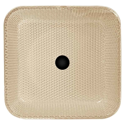 тщета Countertop длины 400mm тонет сосуд 105mm Bathroom квадратный