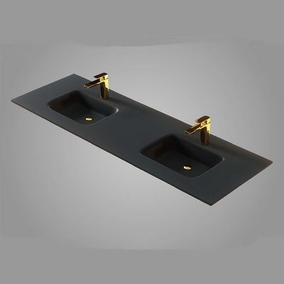 Countertop подгонянной закаленной Bathroom стеклянной тщеты раковины одиночный или двойной сосуда раковины