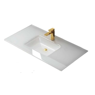 Countertop подгонянной закаленной Bathroom стеклянной тщеты раковины одиночный или двойной сосуда раковины