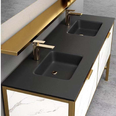 Countertop подгонянной закаленной Bathroom стеклянной тщеты раковины одиночный или двойной сосуда раковины