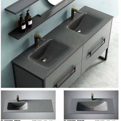 Шкаф закалил стеклянный Countertop тщеты Bathroom стока формы воронки раковины латунный с раковиной