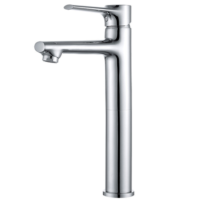 Faucet раковины сосуда Chrome отверстия твердых латунных аксессуаров таза мытья коррозионностойкий одиночный