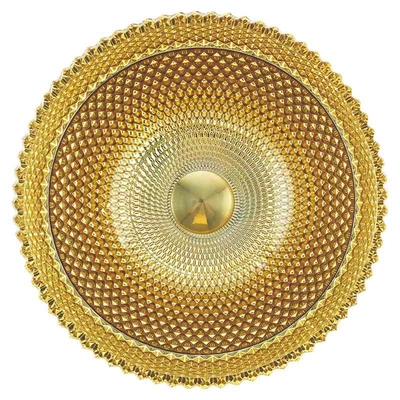 Bathroom цвета золота таза мытья 18K стекла отверстия стока 45mm тонет для домашней гостиницы